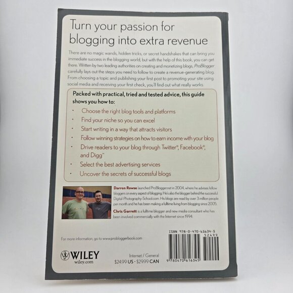 ProBlogger Blogging‎ Income Book by Darren Rowse - Picture 2 of 6